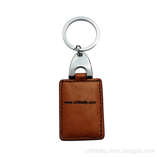 RFID Leather Keyfobs Tag